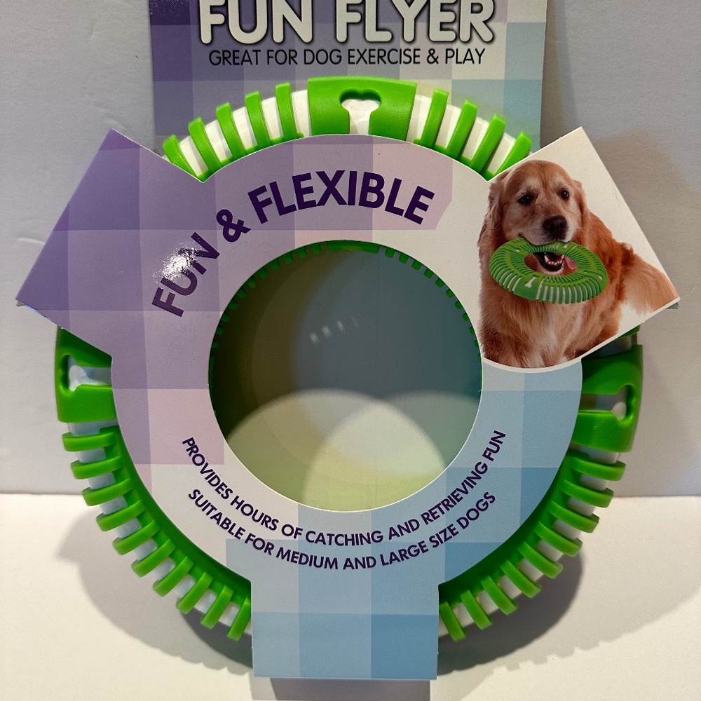 Fun Flyer Pet/ Dog Toy Disc